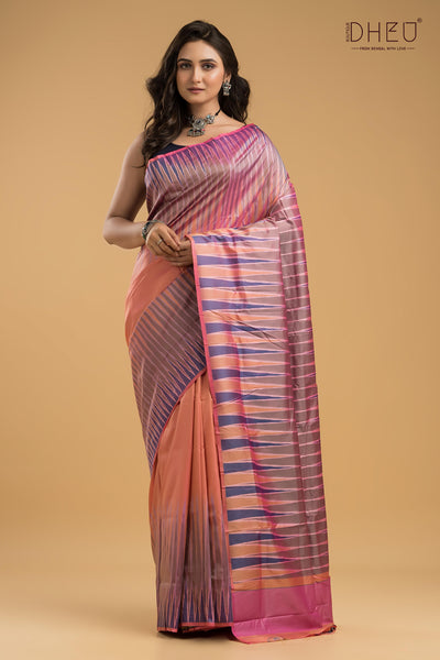 Exclusive Ikkat Silk Saree