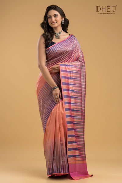 Exclusive Ikkat Silk Saree