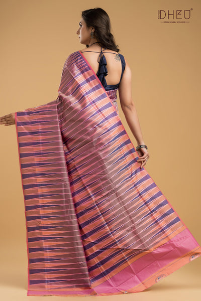 Exclusive Ikkat Silk Saree