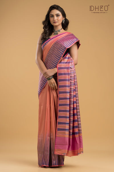 Exclusive Ikkat Silk Saree