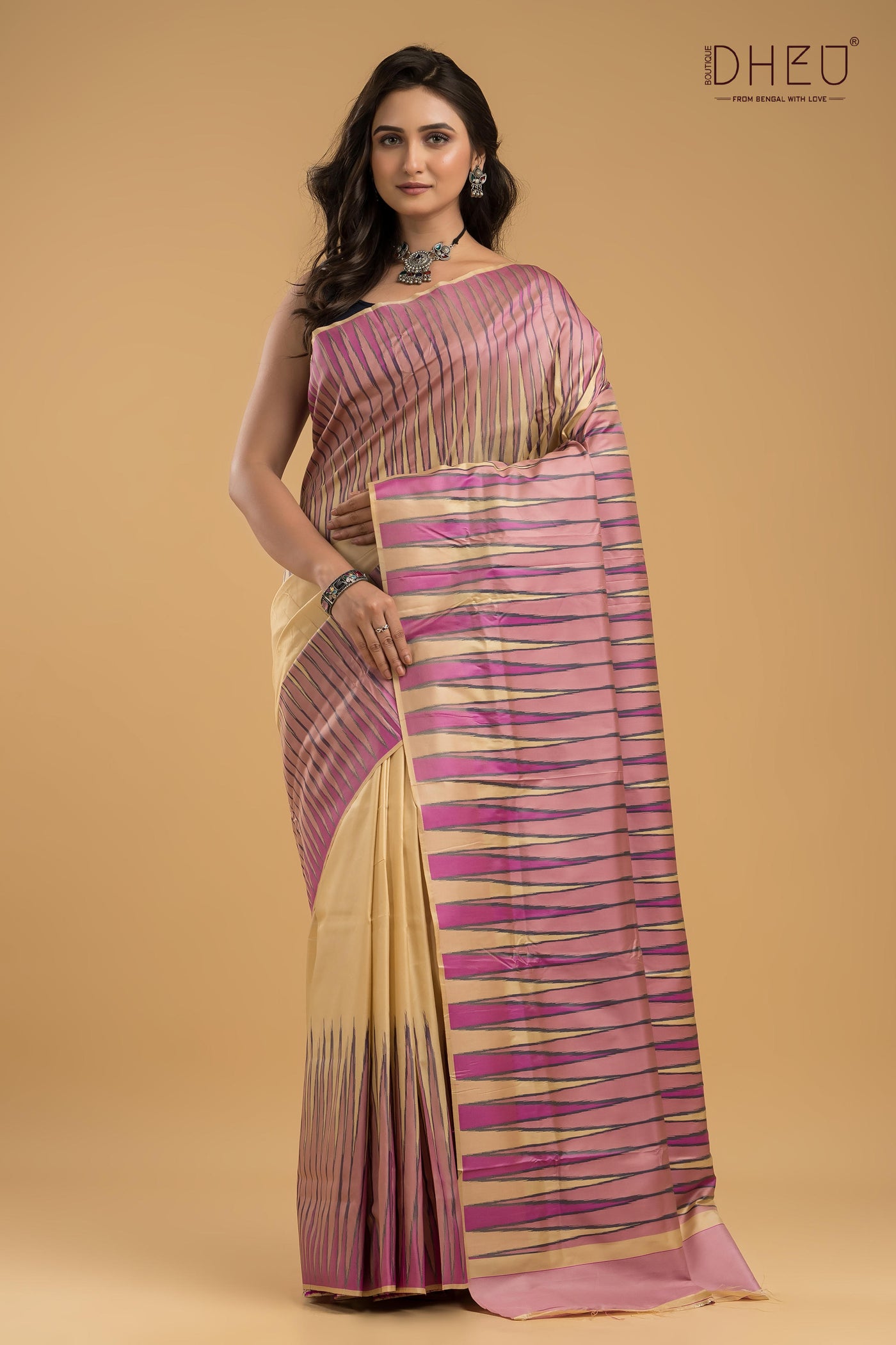 Exclusive Ikkat Silk Saree