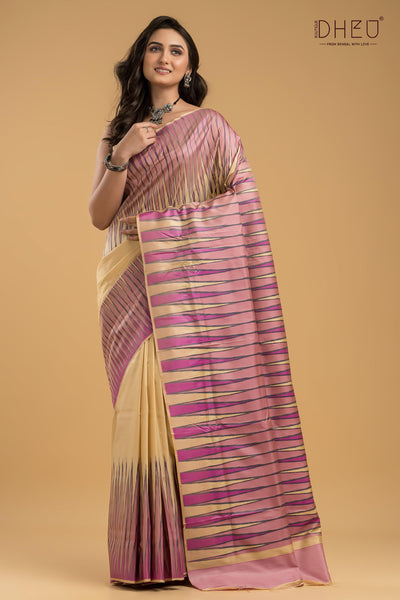 Exclusive Ikkat Silk Saree