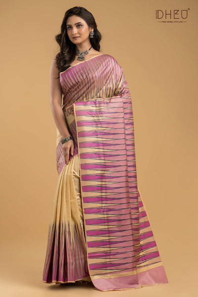 Exclusive Ikkat Silk Saree