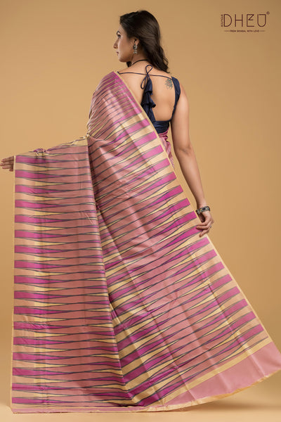 Exclusive Ikkat Silk Saree