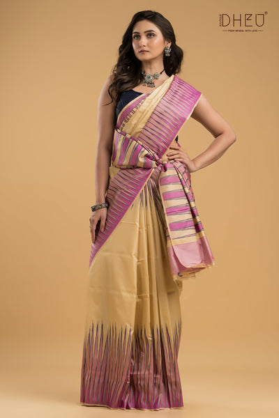 Exclusive Ikkat Silk Saree