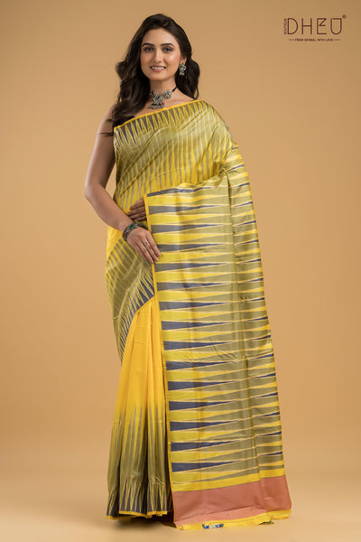Exclusive Ikkat Silk Saree