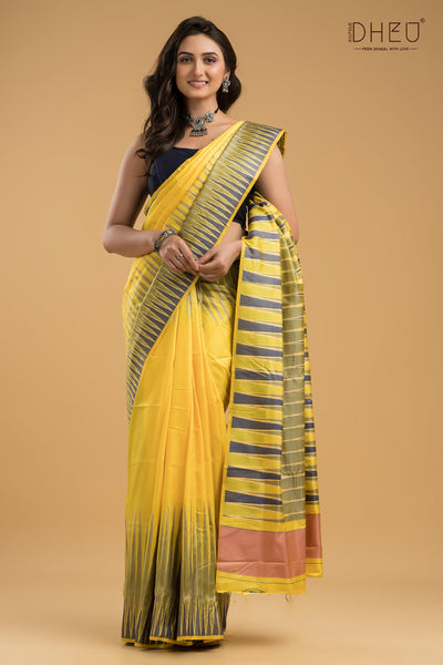 Exclusive Ikkat Silk Saree