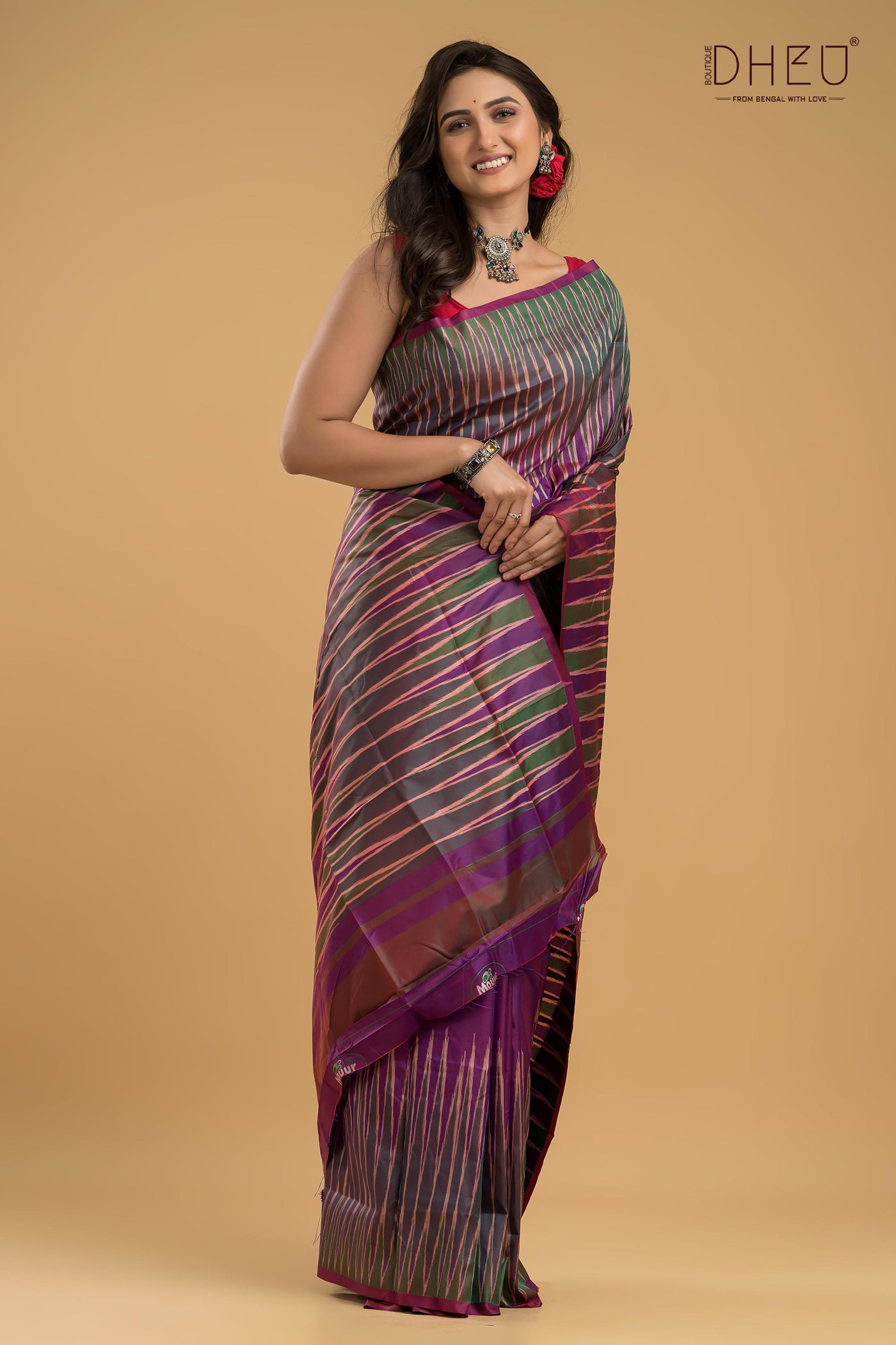Exclusive Ikkat Silk Saree