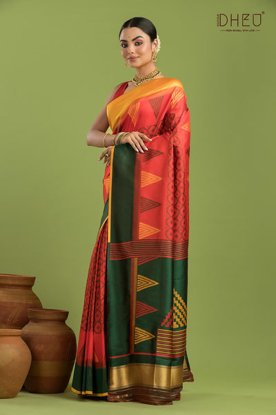 Exclusive Designer Patola Silk Saree