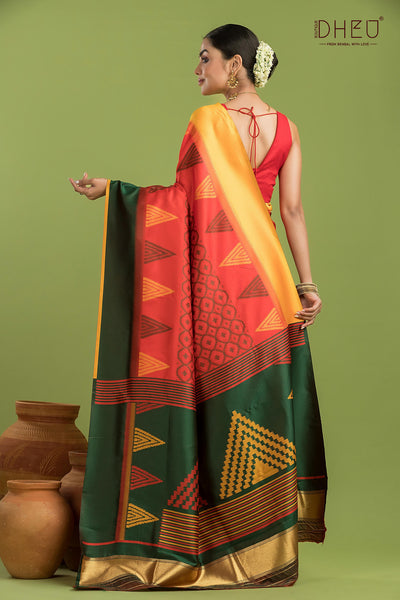 Exclusive Designer Patola Silk Saree