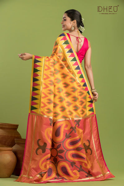 Exclusive Designer Patola Silk Saree