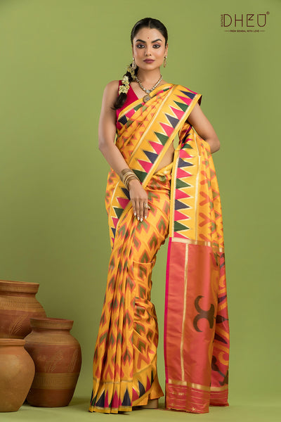 Exclusive Designer Patola Silk Saree