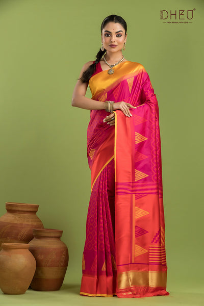 Exclusive Designer Patola Silk Saree