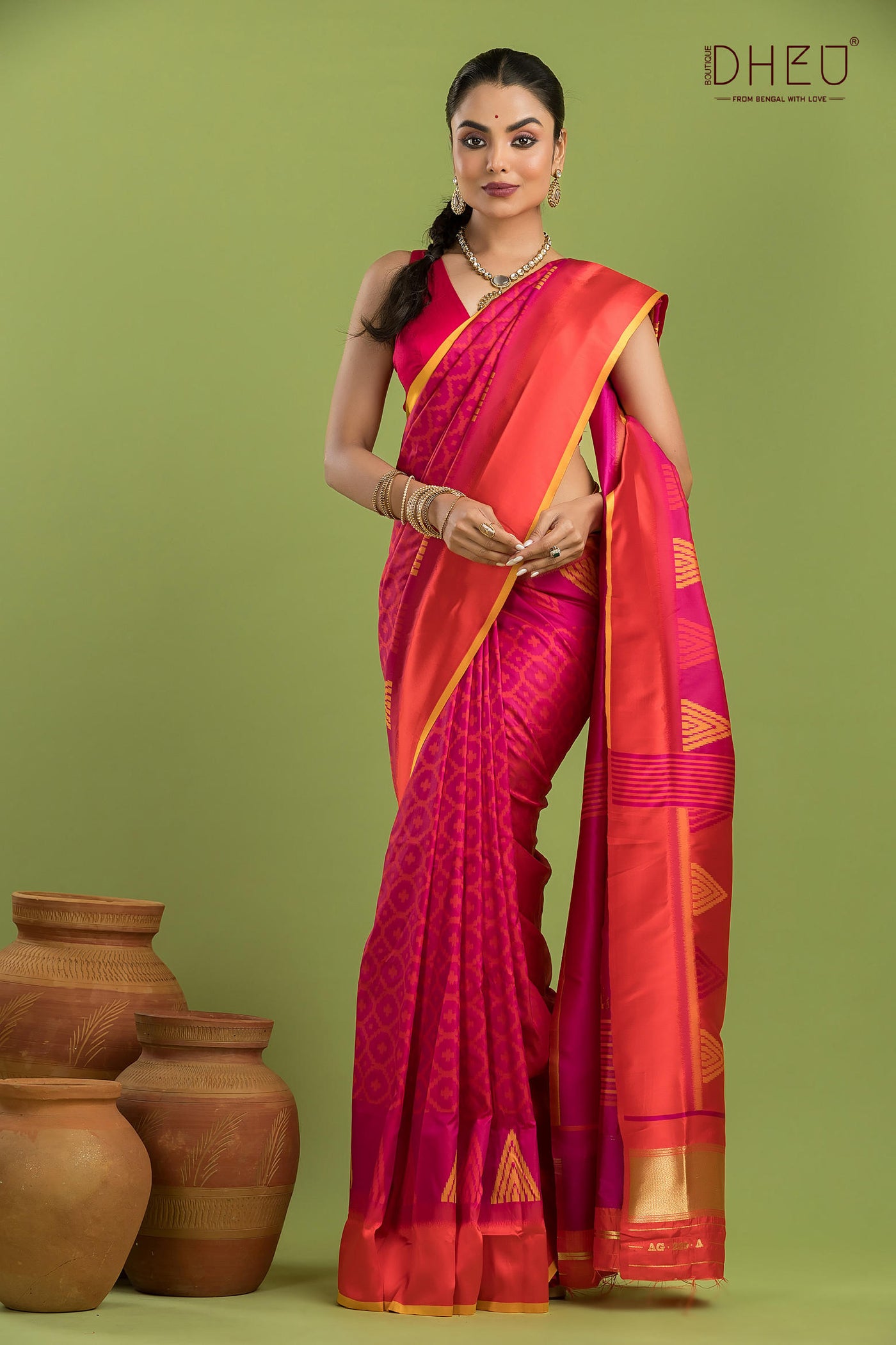 Exclusive Designer Patola Silk Saree