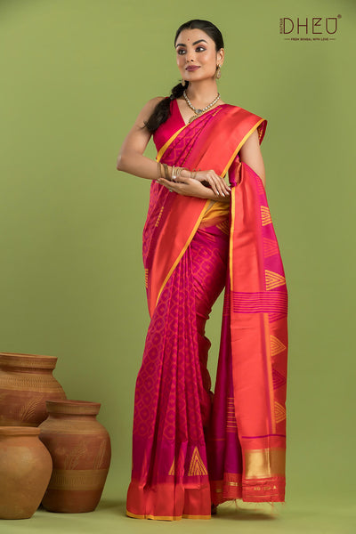 Exclusive Designer Patola Silk Saree