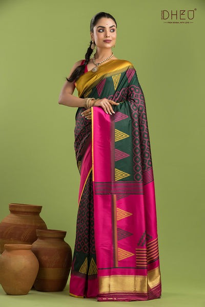 Exclusive Designer Patola Silk Saree
