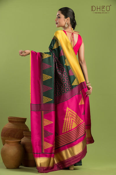 Exclusive Designer Patola Silk Saree