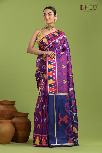 Exclusive Designer Patola Silk Saree