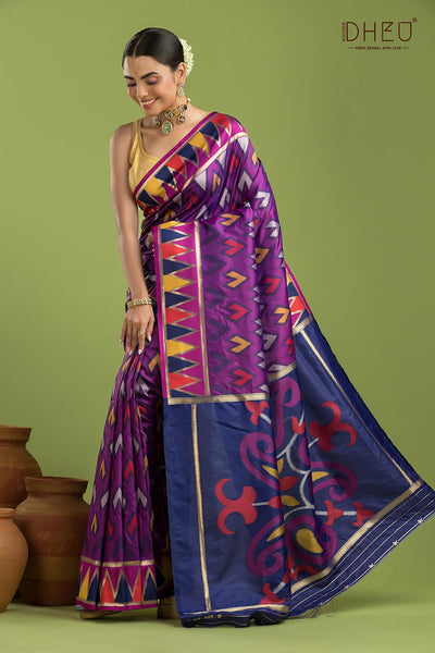 Exclusive Designer Patola Silk Saree