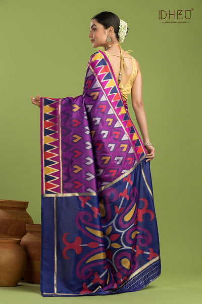 Exclusive Designer Patola Silk Saree