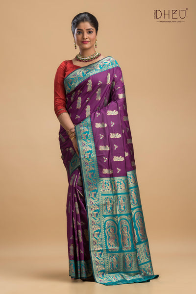 swarnachori , blended silk at lowest cost only at dheu.in