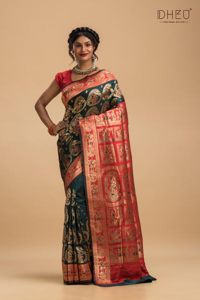 swarnachori , blended silk at lowest cost only at dheu.in