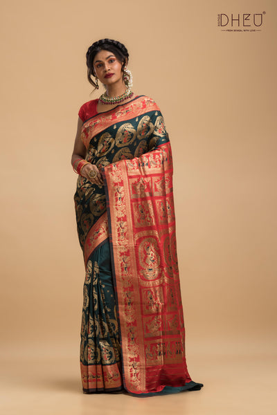 Shakatam - Swarnachari Silk Saree