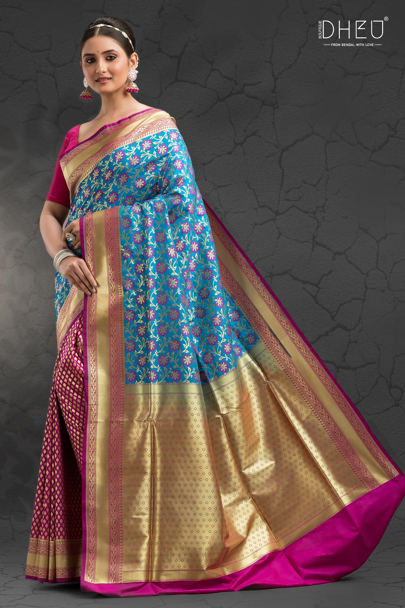 Pure Opara Bridal Saree