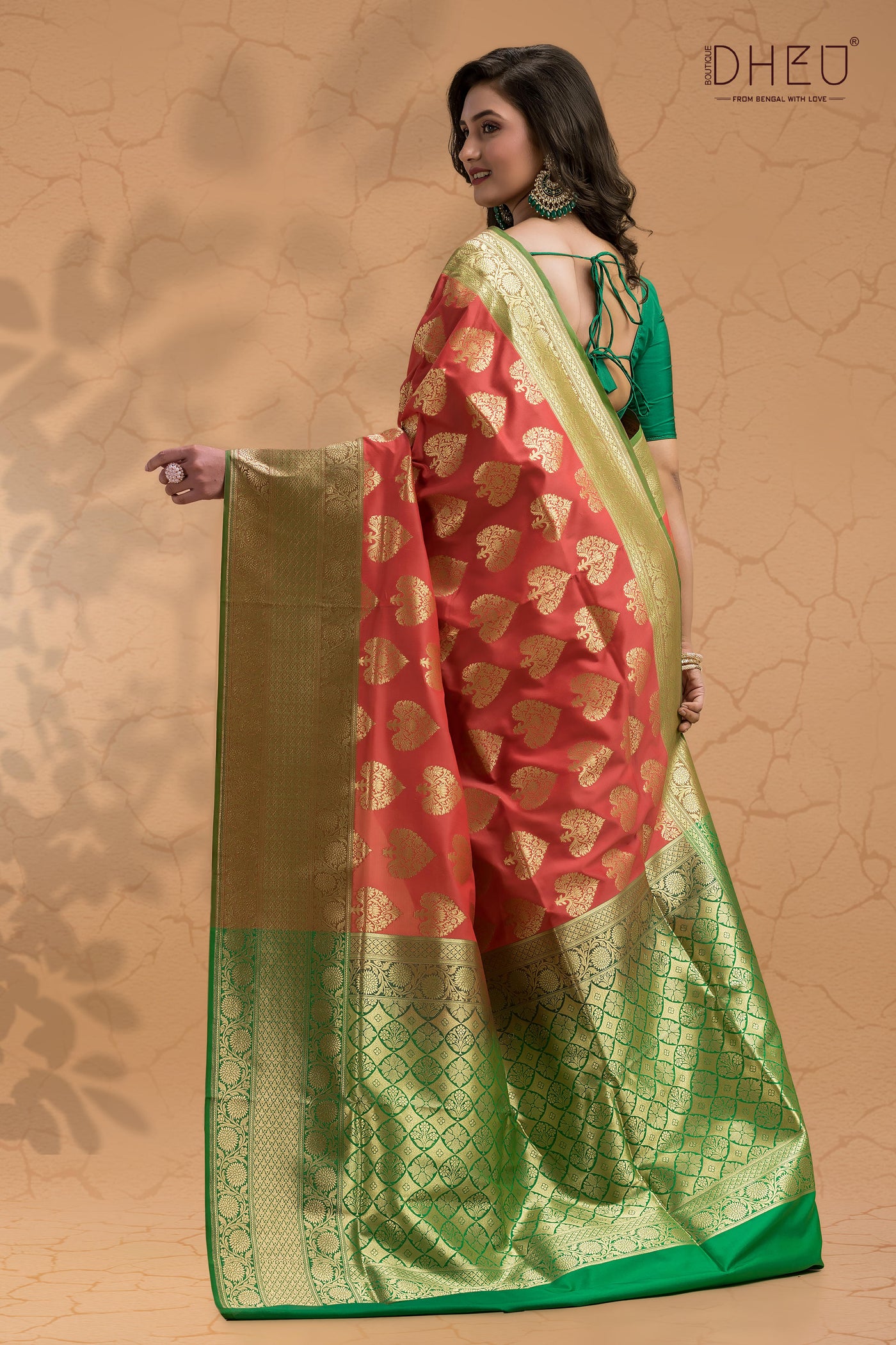 Boumoni- Designer Zardausi Benarasi Saree