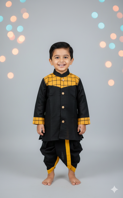 Dheu Exclusive - Kids Dhoti Kurta