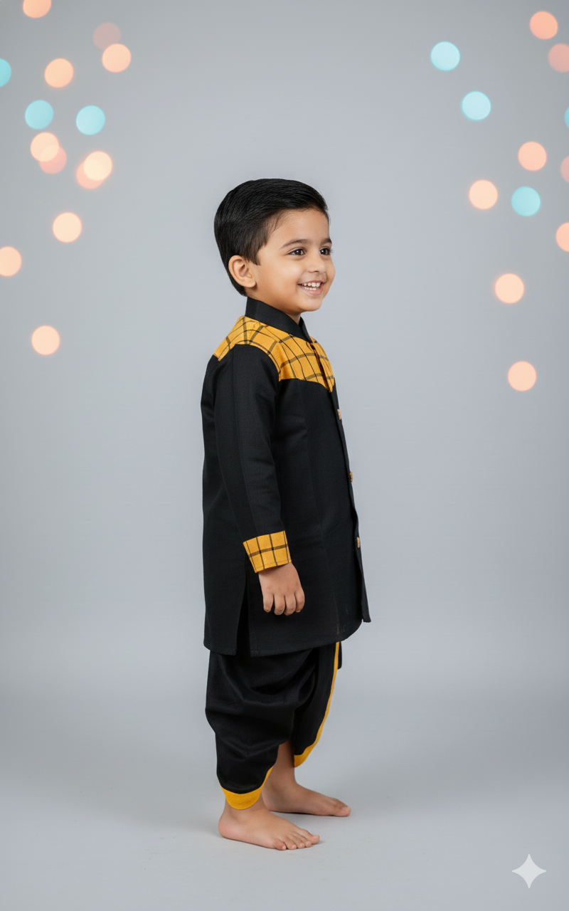 Dheu Exclusive - Kids Dhoti Kurta