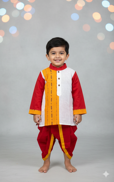 Dheu Exclusive - Kids Dhoti Kurta