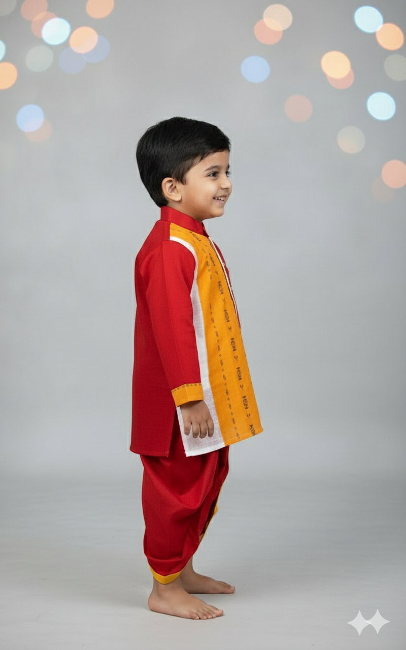 Dheu Exclusive - Kids Dhoti Kurta