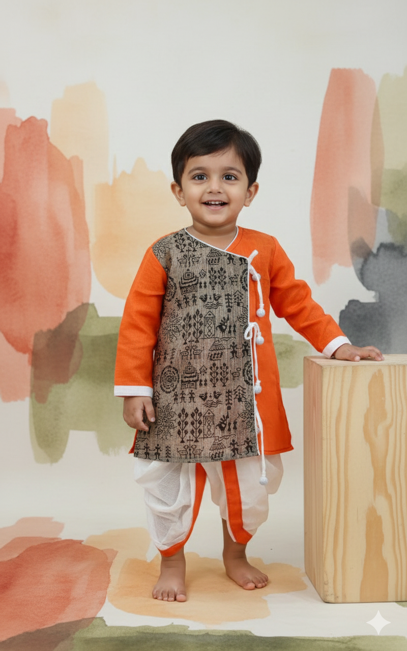 Dheu Exclusive - Kids Dhoti Kurta