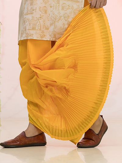 Designer Silk Dhoti- Ready to wear