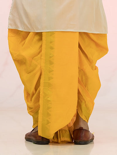 Designer Silk Dhoti- Ready to wear