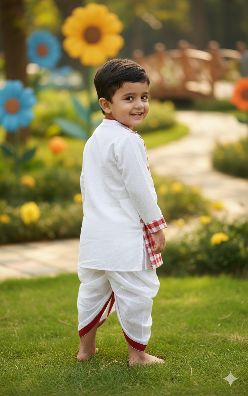 Dheu Exclusive - Kids Dhoti Kurta