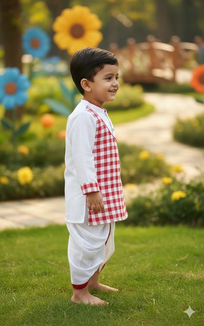 Dheu Exclusive - Kids Dhoti Kurta