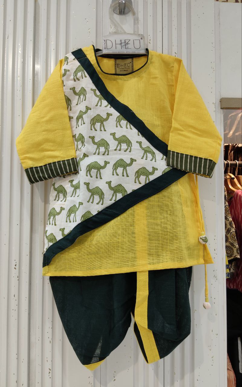 Dheu Exclusive - Kids Dhoti Kurta