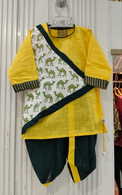 Dheu Exclusive - Kids Dhoti Kurta
