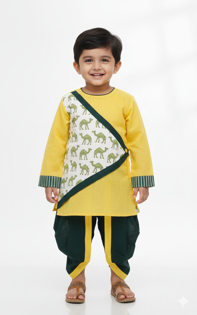 Dheu Exclusive - Kids Dhoti Kurta