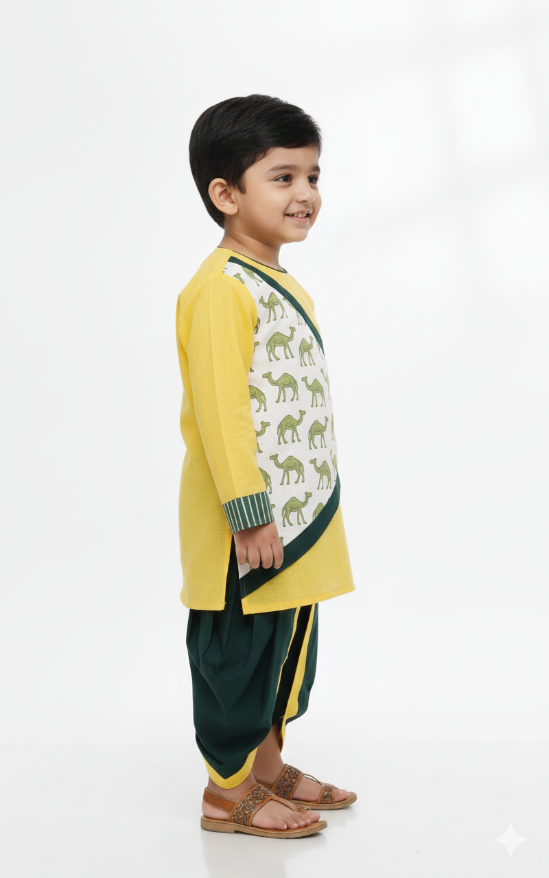 Dheu Exclusive - Kids Dhoti Kurta