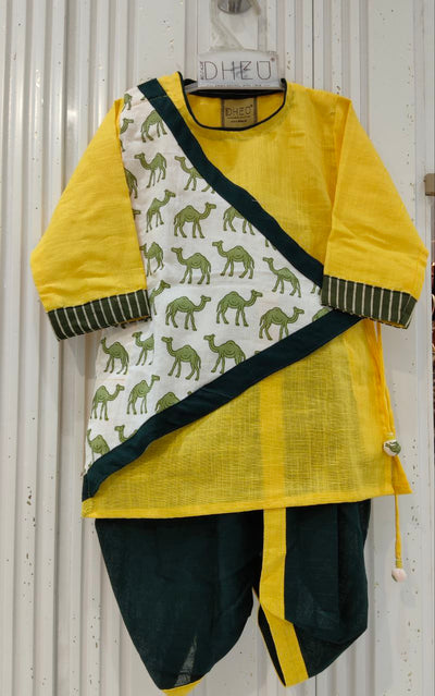 Dheu Exclusive - Kids Dhoti Kurta