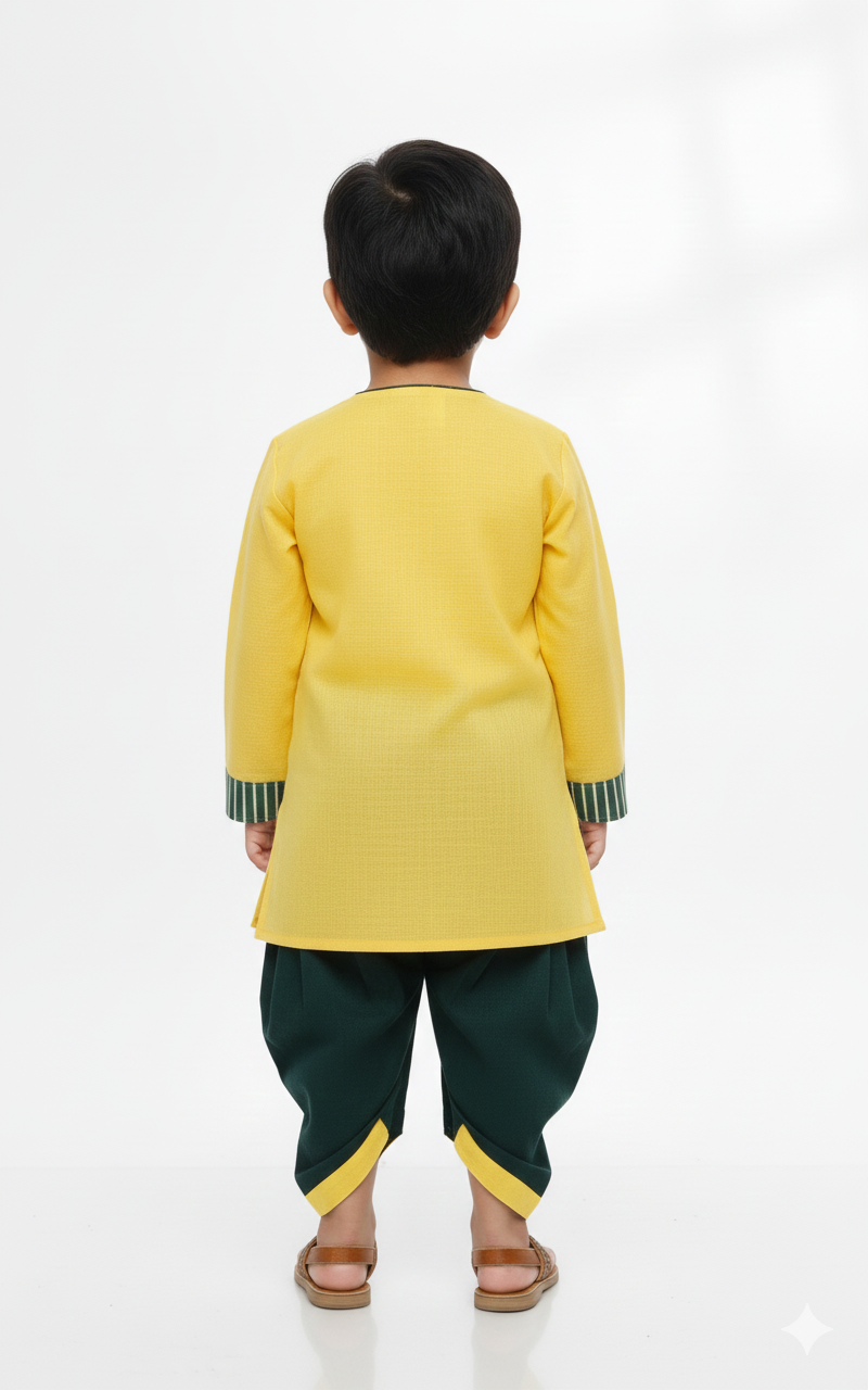 Dheu Exclusive - Kids Dhoti Kurta