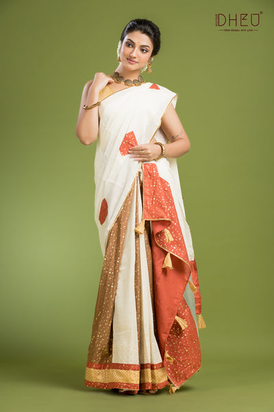 Exclusive Designer Mekhela Sador