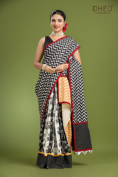 Dheu Exclusive Mekhela & Kurta Couple Set