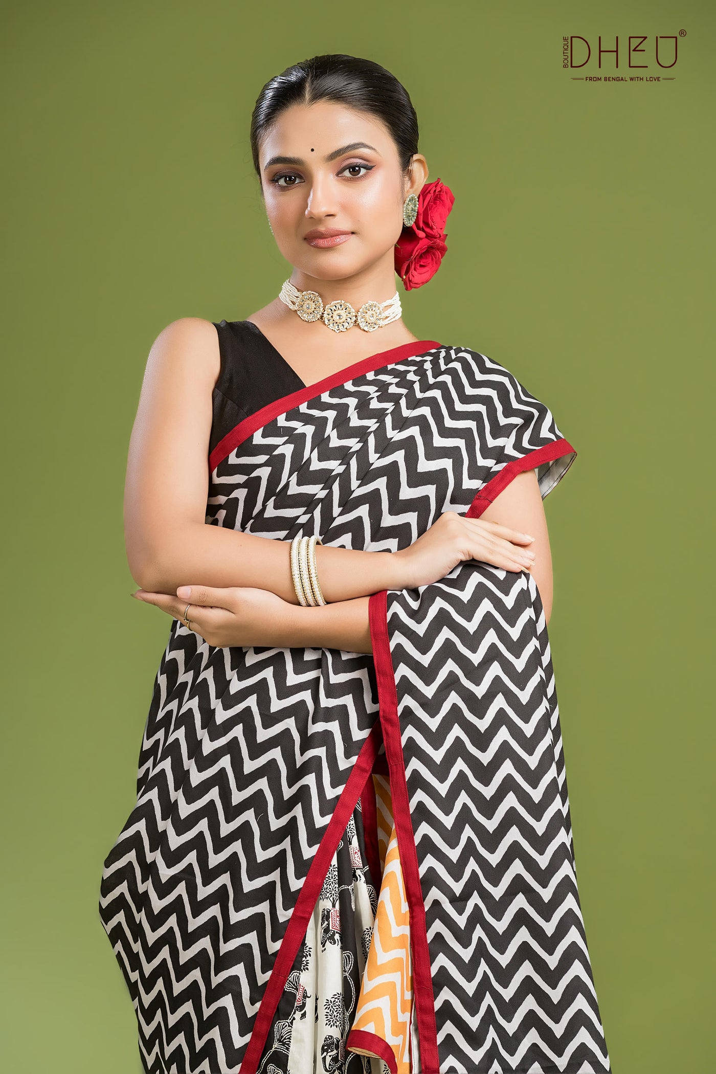 Dheu Exclusive Mekhela & Kurta Couple Set