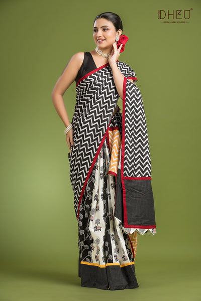 Exclusive Designer Mekhela Sador