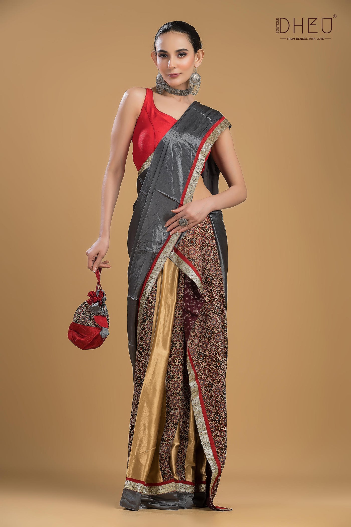 Dheu Exclusive -Designer Mekhela Sador