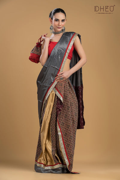 Dheu Exclusive -Designer Mekhela Sador